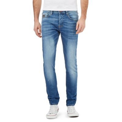 Voi Blue mid wash skinny fit jeans